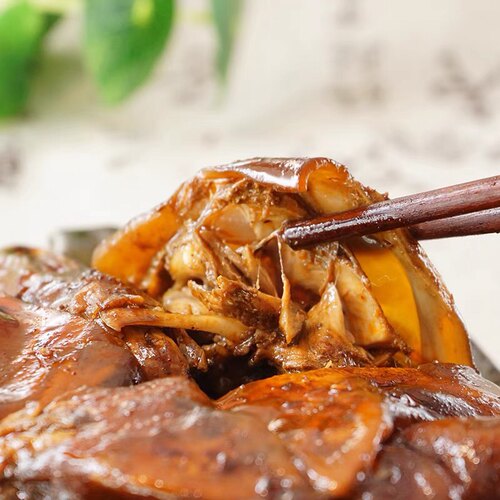 九星外塘麻辣五香鲜活现做小规格卤甲鱼王八水产即食海鲜熟食包邮 - 图1