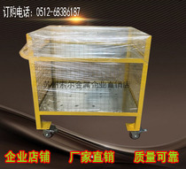 Belt Wheel Logistics Trolley Tool Car Mobile Trolley Material Handling Car Grid Warehousing Cart Suzhou