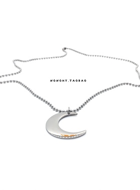 程潇黄子韬同款钛钢李振宁毛衣链