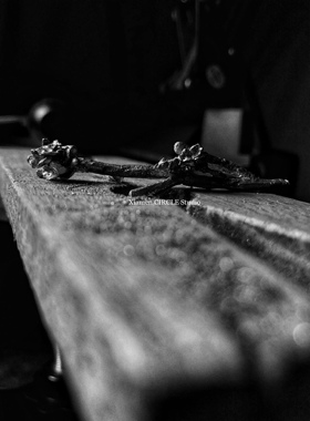 纯银手工小众设计师风项链