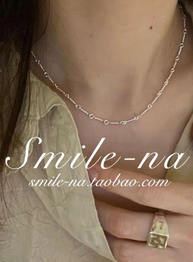 韩国进口小众设计款ins字母吊坠