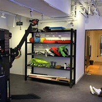 Commercial Fitness Room Small Instruments Containing Rack Private teaching small tools storage rack sports equipment customizable shelve