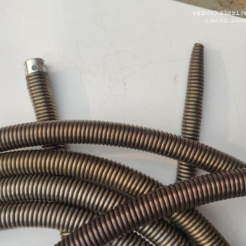 管道疏通机专业头簧过弯通下水道神器电动手摇马桶加密疏通器弹簧 - 图0