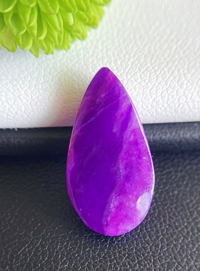 「玺玲珑」紫红皇家紫舒俱来 双色老油紫舒俱莱裸石吊坠项链玉化