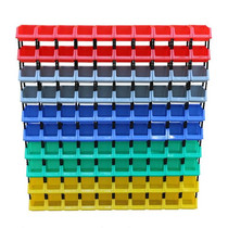 Small box Compartment Compartment Multi-Compartment Divided Cartridges Cover Small Plastic Pitched Screw Parts Box Shelf number turnover