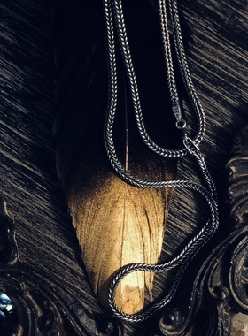 造物星球马鞭黑金搭配超美项链