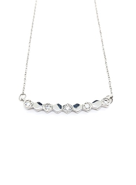 张艺兴同款蜂巢锁骨链百搭项链