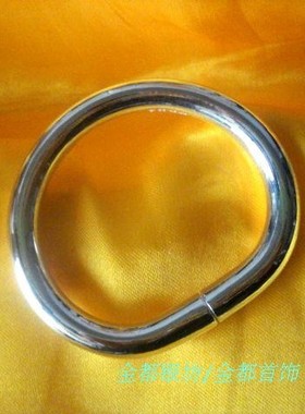 足银手工手镯999纯银民族风