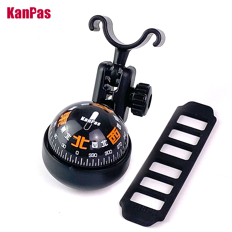 Kanpas车内后视镜风口夹指南球车载挂扣指北针汽车自驾游风口夹,淘宝优惠券,粉丝福利购,淘宝优惠卷