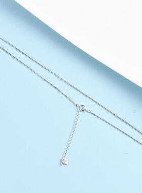 s925项链女吊坠配链时尚百搭简约