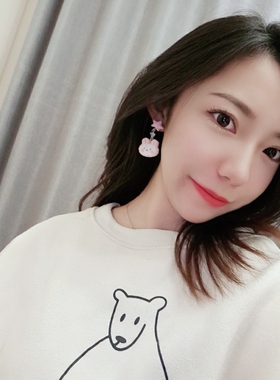 甜美小白兔杯子蛋糕食玩清新ins