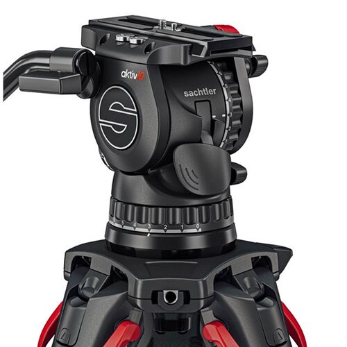 Sachtler萨拿沙雀aktiv10稳定拍摄专业液压阻尼云台flowtech100 - 图0
