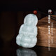 Colorful Yunnan ice type waxy type men's jadeite Guanyin