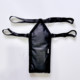Double layer rubber thong unisex slot