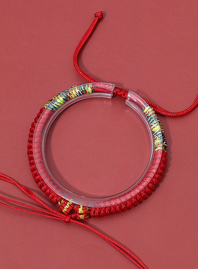 批发红绳本命佛手绳半成品生肖手链女diy可穿饰品配件金刚结红绳