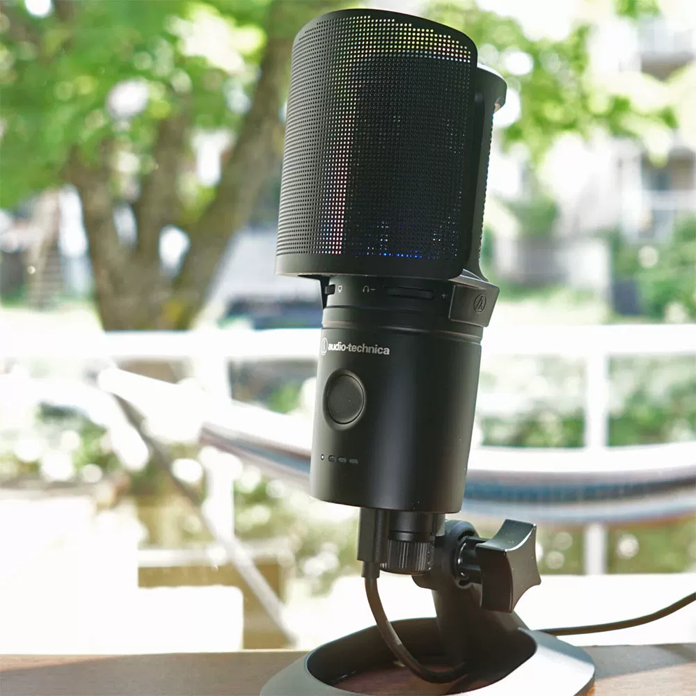 Audio Technica/铁三角 AT2020USB-XP live game recording tube round sound belt licensed