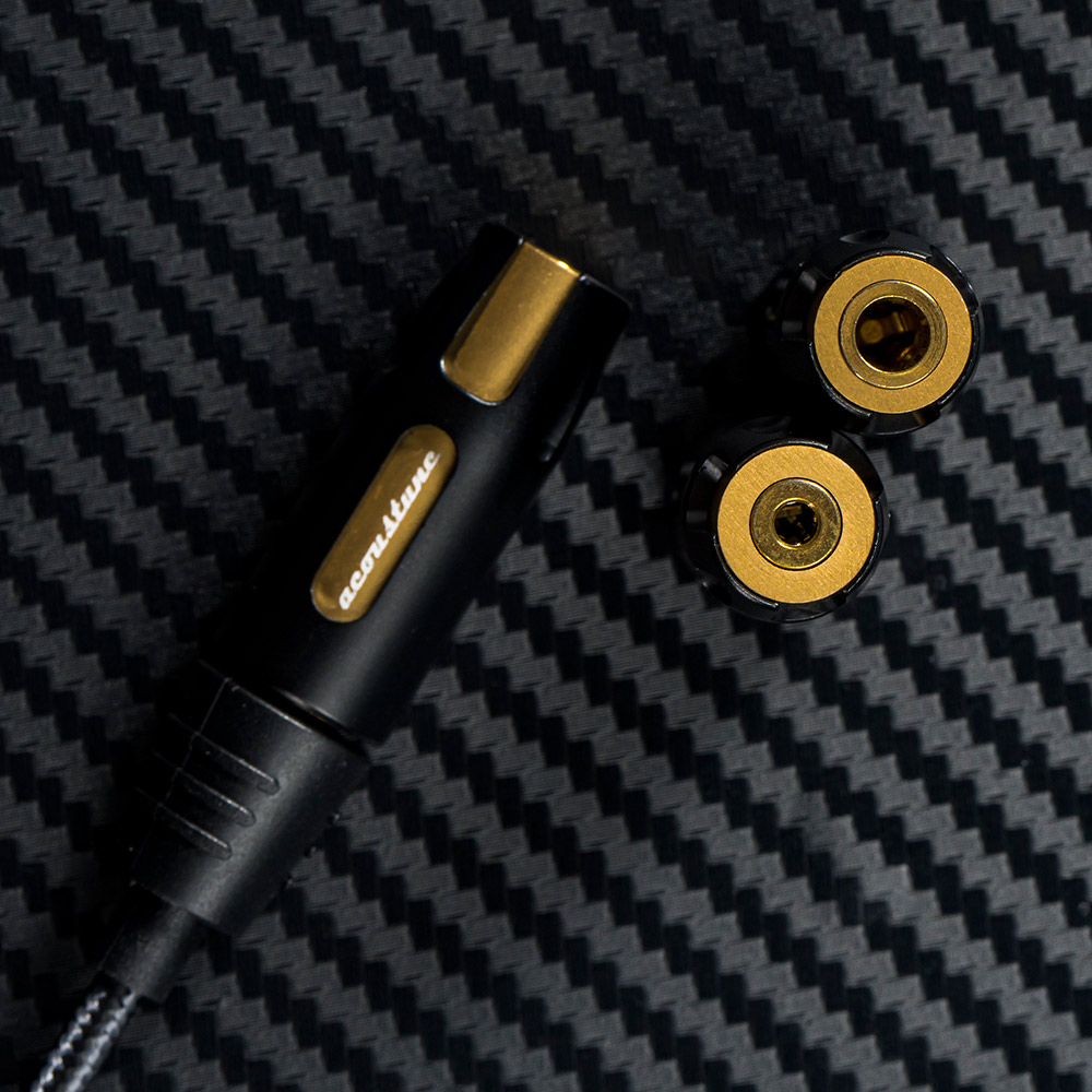 Acoustune AS2000手机iPhone小尾巴4.4MM耳机转接线2.5圆声带行货