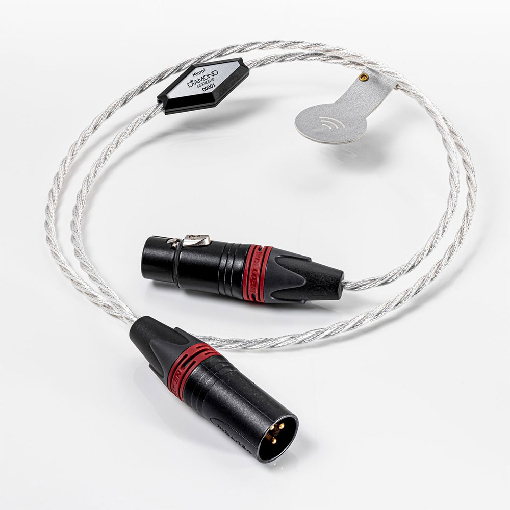 Crystal cable晶彩Micro2麦可HiFi音响电源USB信号线材圆声带行货-图0