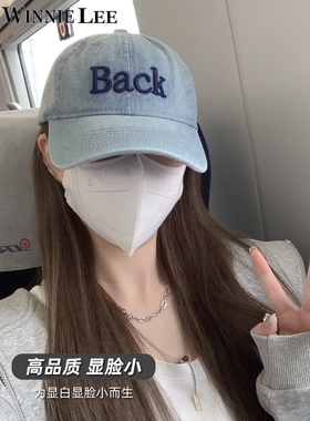 MonstarLee牛仔棒球帽子女夏季