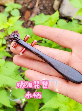 月瑶钩针柄定做代按线针编织材料