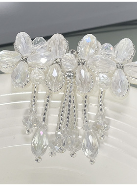 启程法式水晶女手工别针百搭