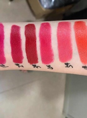 6齐全爱得菲玫瑰滋养雾感口红