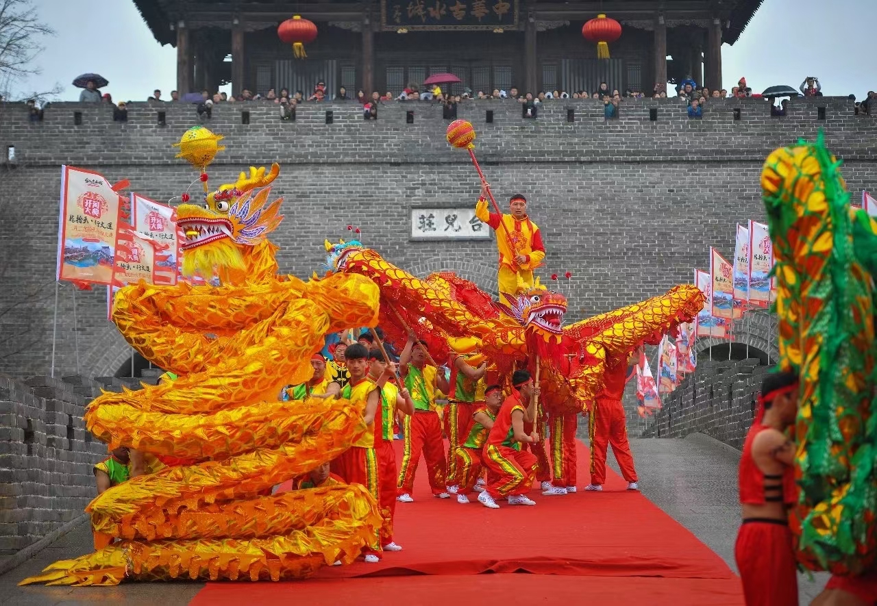 舞龙道具烫金龙龙灯国标龙舞龙舞狮青城飞鸿舞龙牛津布烫金龙质保 - 图0