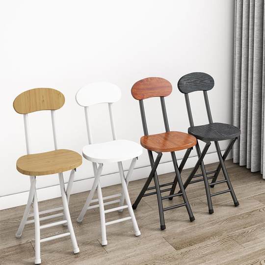 Klappstuhl tragbarer Heimstudentenwohnheim runder Hocker