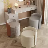 Северный макияж -стул сетевый кресло красного туалетного кресла легкий роскошный туалетный столик стул спальня кресло -макияж гостиная круглый стул красавица доспехи