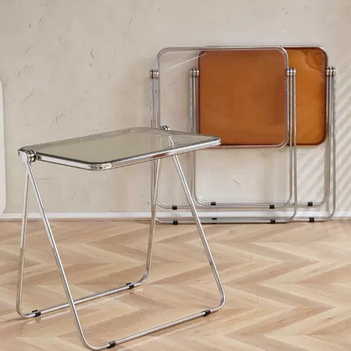 Акриловый складной стол прозрачный сеть красного цвета ins ins ind wind Balcon