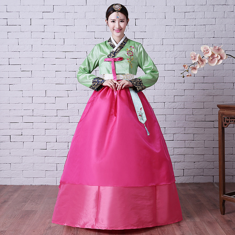 韩国服饰朝鲜族新款服装演出服延吉民族女装古装表演舞蹈服韩服25,淘宝优惠券,粉丝福利购,淘宝优惠卷