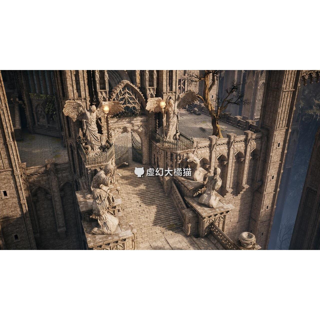 UE5虚幻5 Castle Grimguard (Night/Day) 哥特式大城堡中世纪场景 - 图2