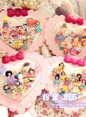 动物独角兽小兔公主盒装戒指环