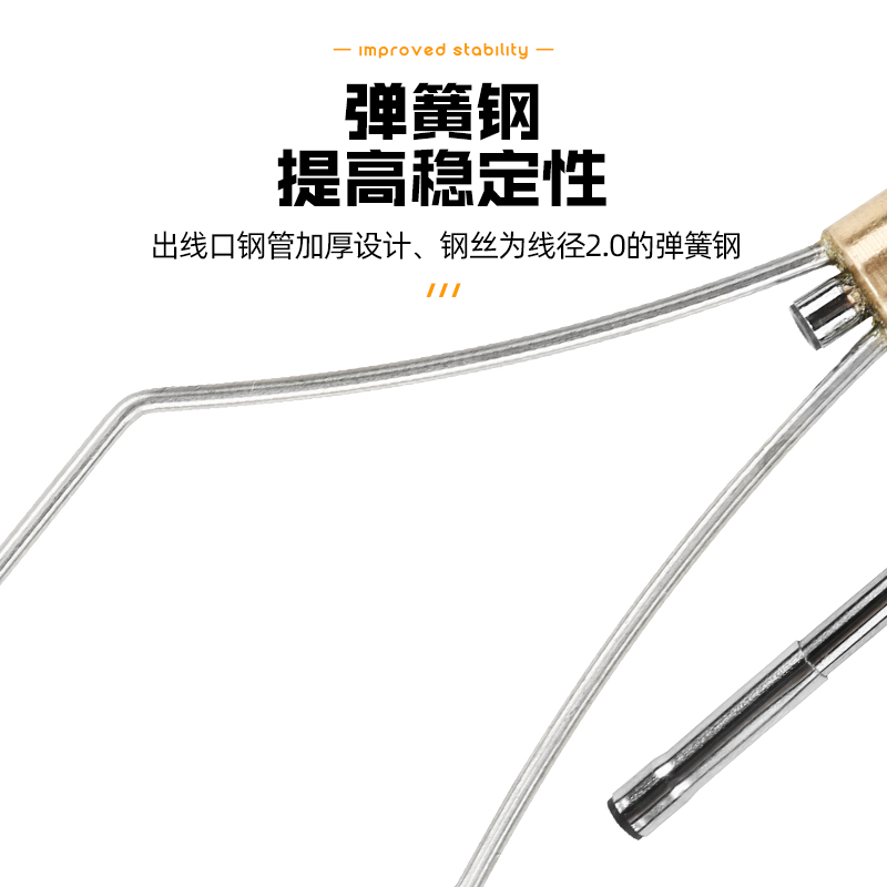 陶瓷口绕线器飞蝇钩绑制工具毛钩绑制绕线器线轴夹飞蝇工具-图1