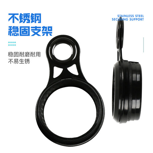 手杆改矶竿过线导线环套装不锈钢导环陶瓷DIY导眼鱼竿改装配件 - 图2