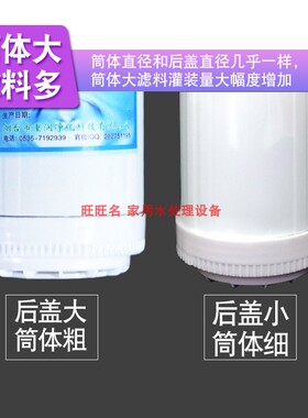 净尔美磁化净水机净尔美水机滤芯PP棉+活性炭滤芯 通用滤芯