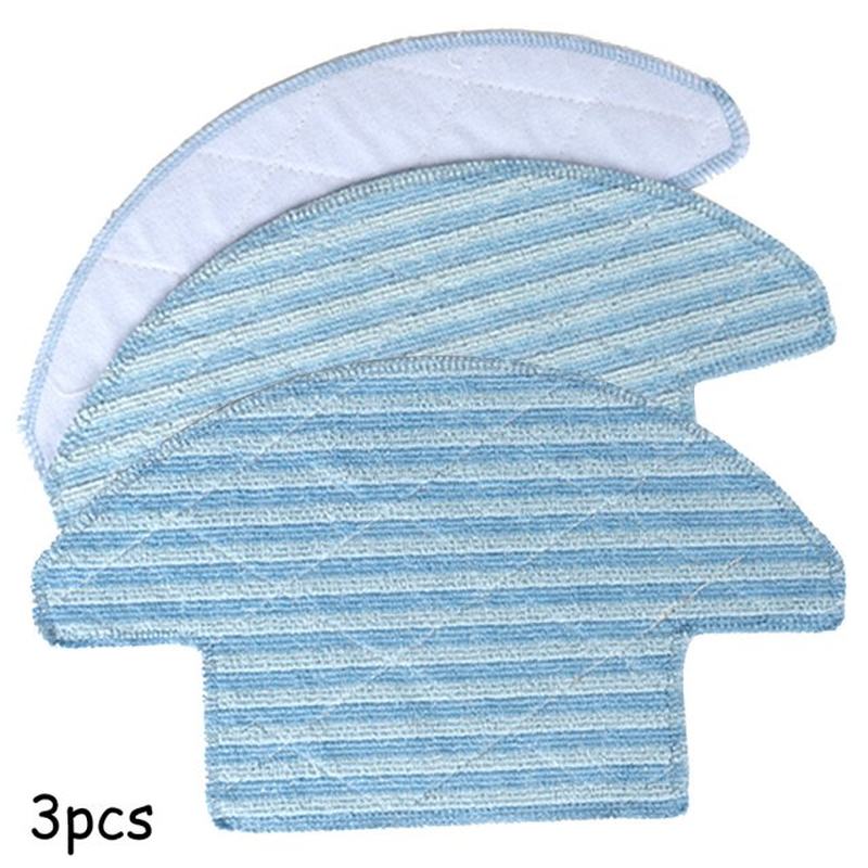 3pcs/lot Microfiber Mop Cloths Robot Vacuum Cleaner Mop Clot-图0