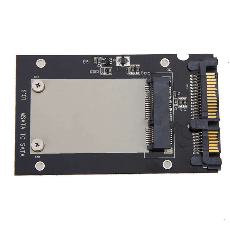 New 50Mm Small Board Msata Ssd To 2.5 Inch Sata Drive Conver - 图1