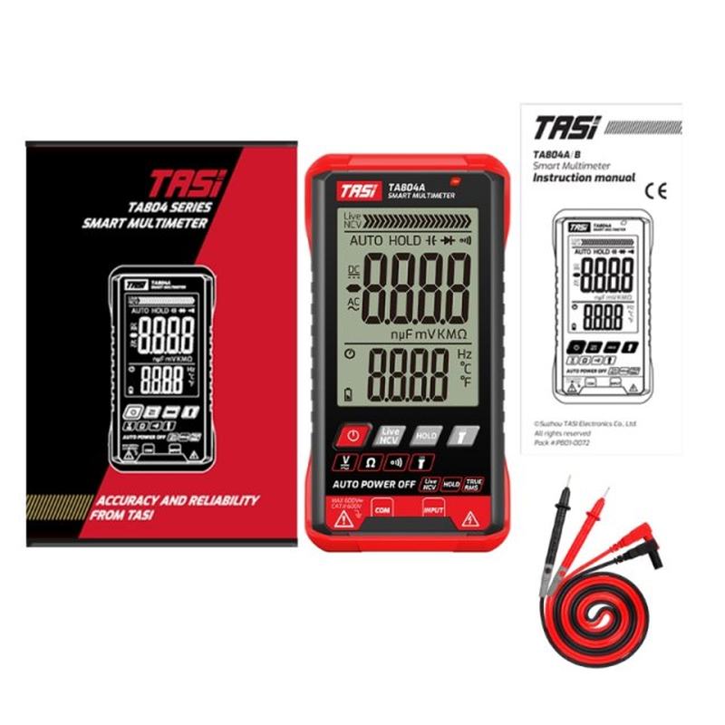 TA804A Dgital Smart Multimeter True Rms 6000 Counts Tester O-图1