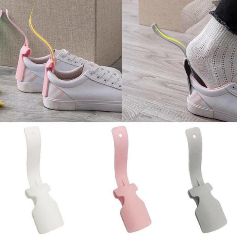 2Pcs Lazy Unisex Wear Shoe Horn Helper Shoe Horn Shoe Easy O - 图3