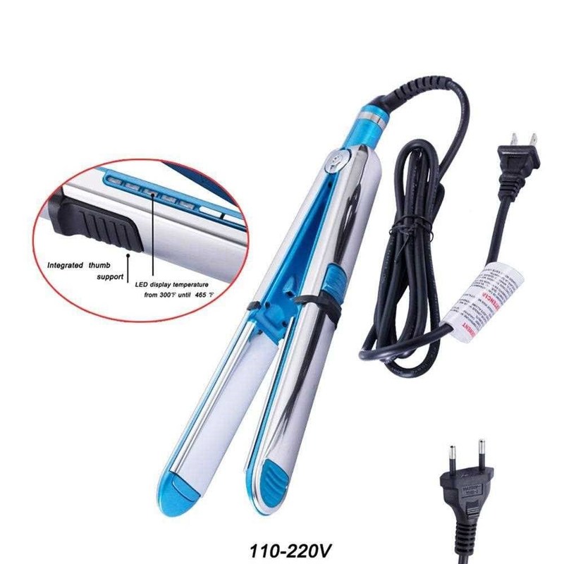 Straightener Flat-Iron-Hair Nano Titanium Floating-Plate Sty - 图3