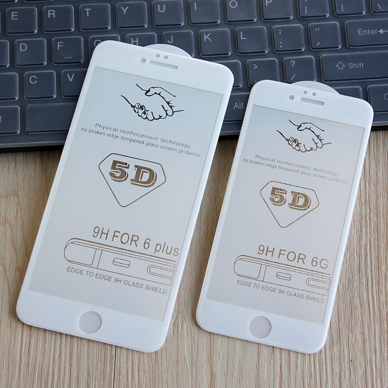 5D Curved Screen Protector for iPhone6 6S 7 8 Plus X Edge F - 图2