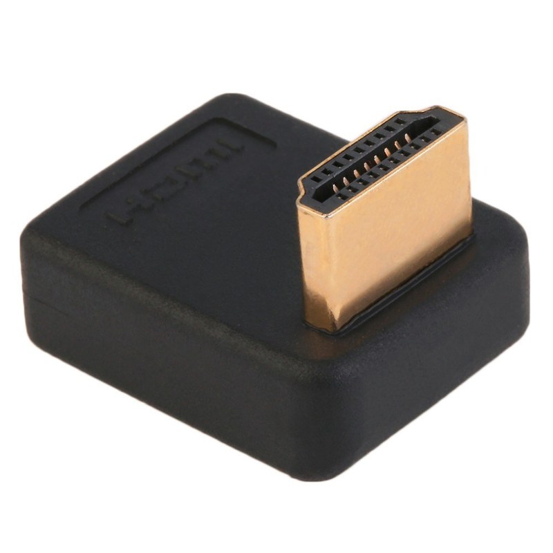 90 DEgREE HDMI A MAlE to FEMAlE PoRt ADAPtER RIgHt AnglE Ext-图0