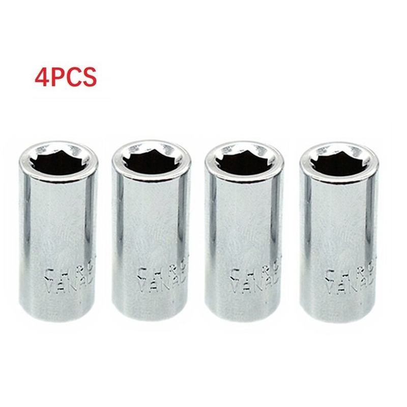 4PCS 1/4\ Square Drive To 1/4\ Hex Socket Bits Converter - 图3