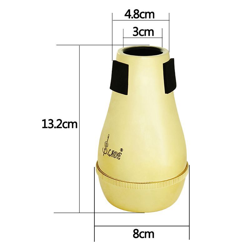 ABGZ-SLADE Practice Trombone Straight Mute Silencer Mute ABS - 图3