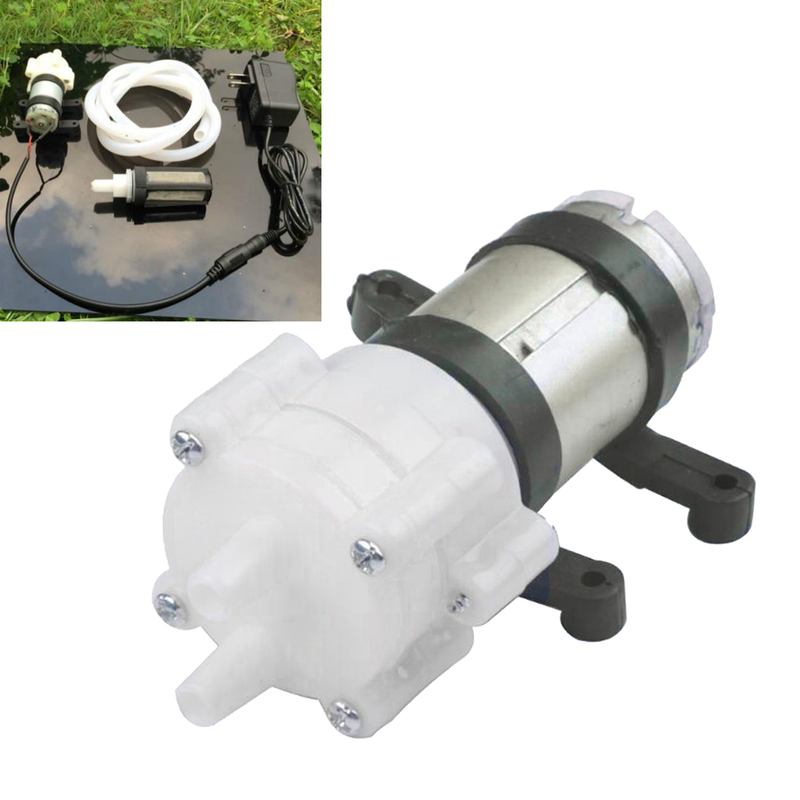 DC 6 12v Food grade 385 diaphragm pump self priming micro p - 图3