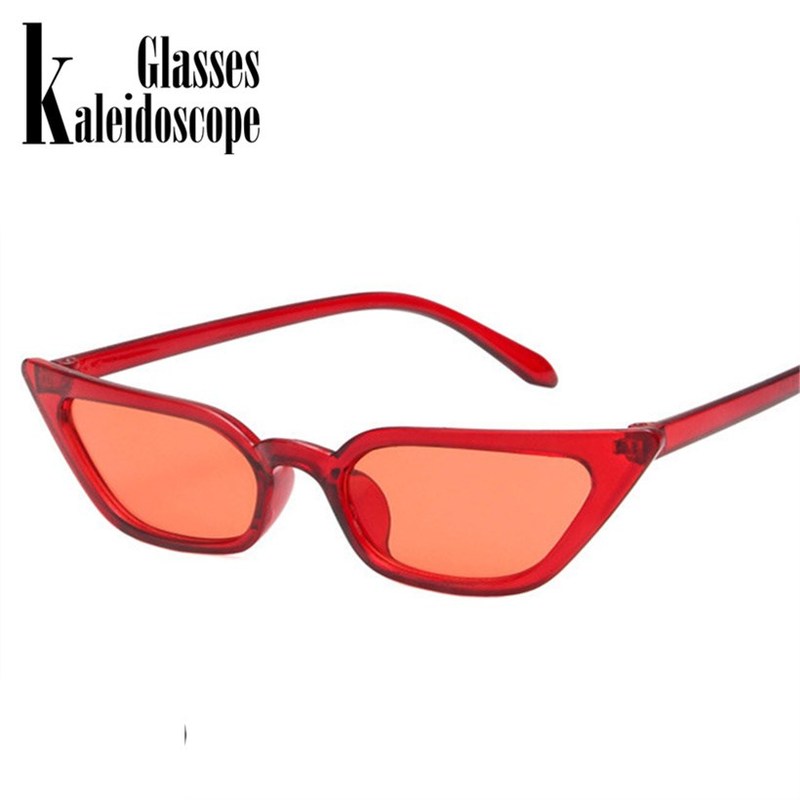 Women Cat Eye Sunglasses Brand Designer Vintage Luxury Eyes-图1