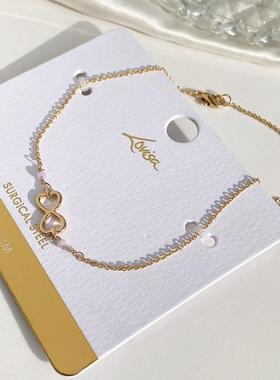 欧美外贸时尚百搭爱心手链