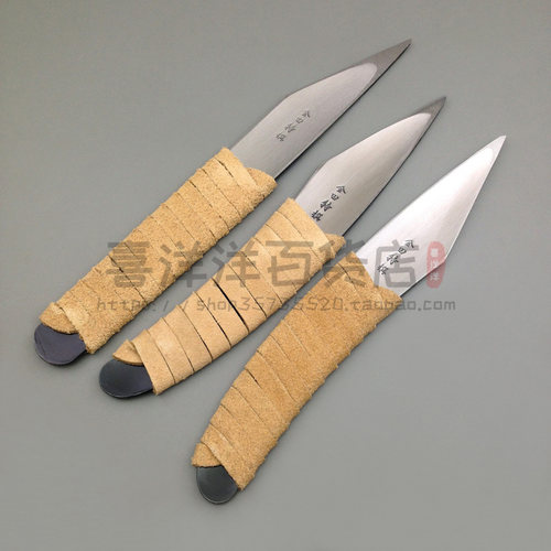 金田复合钢木工小刀 SK5贴钢嫁接横手小刀木工软木削刀雕刻用小刀 - 图0