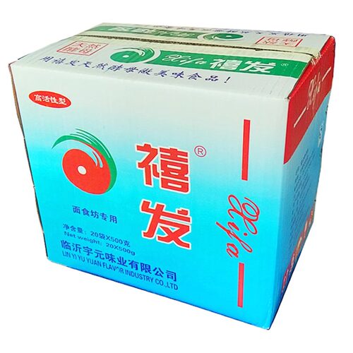 直销禧发酵母粉500g高活性馒头包子面包干酵母包邮 - 图2